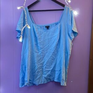 Light Blue Women's Top